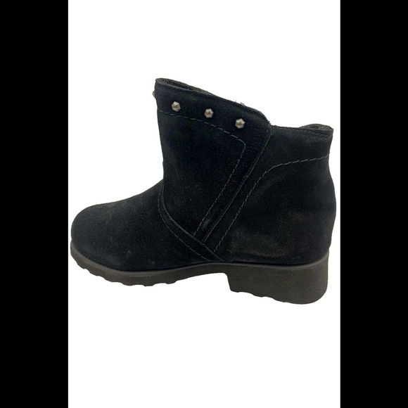 BEARPAW Women's Carolina Suede Boot Black - Medium - Picture 3 of 3